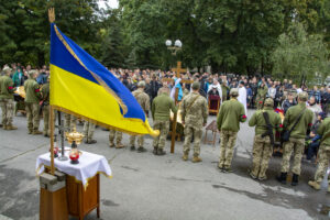 Сьогодні Полтавщина провела в останню дорогу шістьох воїнів Збройних сил України