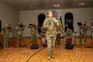 Сьогодні – останній день виступів військових музикантів з Києва на Полтавщині