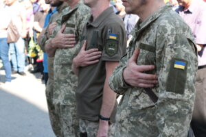Полтавщина провела в останню дорогу трьох українських захисників